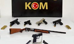 Muğla'da çok sayıda silah ve mühimmat ele geçirildi
