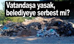 Ölüdeniz yolundaki moloz yığınları tepki çekiyor