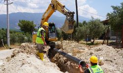 Gölbent’te içme suyu hattı vatandaşın arazisinden kamusal alana taşınıyor