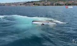 Yelkenli tekne alabora oldu, yaşlı adam kurtarıldı
