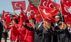 Filenin Sultanları'na THY'den coşkulu karşılama