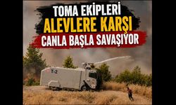 SON DAKİKA | TOMA ekipleri Seydikemer'de alevlere karşı canla başla mücadele ediyor