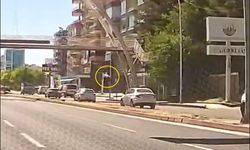 Üst geçitten düşen şahıs yaralandı