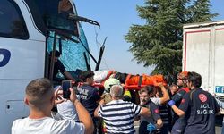 Otobüs kazasında ağır yaralanan muavin hayatını kaybetti