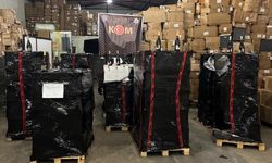 142 bin makaron ve 4 bin 585 şişe kaçak içki ele geçirildi
