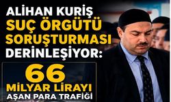 Alihan Kuriş suç örgütü soruşturması derinleşiyor: 66 milyar lirayı aşan para trafiği