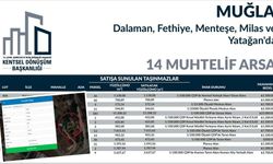 Muğla dahil 24 İlde 660 arsa satılacak