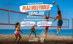Belediyeden Plaj Voleybolu Şenliği
