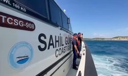 Denizde kaybolan kişiyi arama çalışmaları sürüyor