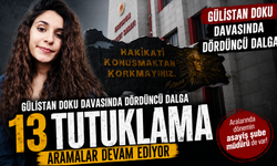 Gülistan Doku davasının dördüncü dalga 13’ tutuklama