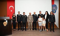 Muğla Emniyeti’nde rütbe terfi töreni