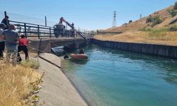 Sulama kanalına uçan araçta 4 kişi sağ kurtarıldı