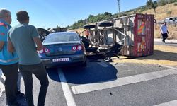 Zincirleme kazada kaymakam ve eşi yaralandı