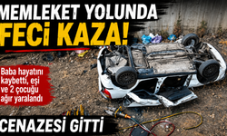 Memleket yolunda feci kaza: Cenazesi gitti