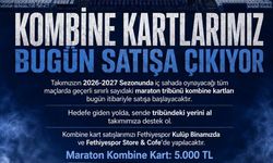 Fethiyespor'da kombine kartları satışa çıktı