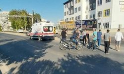 Otomobil ile motosiklet çarpıştı: 1 yaralı