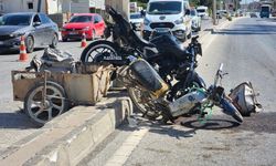Motosikletler çarpıştı: 72 Yaşındaki sürücü hayatını kaybetti