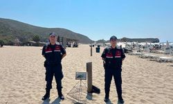 Patara'da caretta caretta yuvalama alanlarında jandarma denetim yaptı