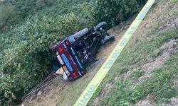 Devrilen patpattaki yolcu hayatını kaybetti