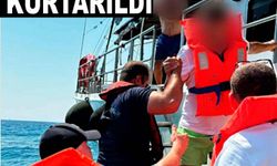 Karaya oturan gezi teknesindeki 11 kişi Sahil Güvenlik tarafından kurtarıldı