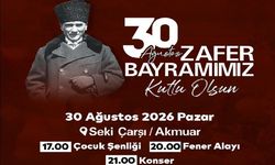 Seki’de 30 Ağustos Zafer Bayramı coşkuyla kutlanacak