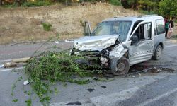 Karşı şeride geçti ortalık avaş alanına döndü: 4 yaralı