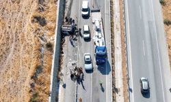 Aydın - Muğla karayolunda kaza:1 Ölü 2 Yaralı