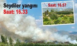 24 dakikada yangın etkisiz hale getirildi
