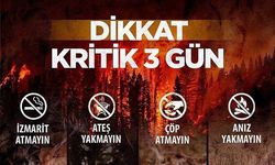 Bakan Yumaklı: "Orman yangınları açışından kritik 3 gün"