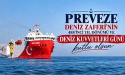 Bayraktar: "Preveze Deniz Zaferi'nin 488'inci yıl dönümü ve Deniz Kuvvetleri Günü kutlu olsun"