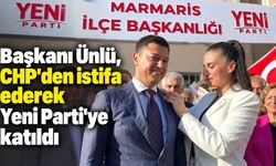 Marmaris’te siyasi değişim: Acar Ünlü CHP’den istifa ederek Yeni Parti’ye katıldı