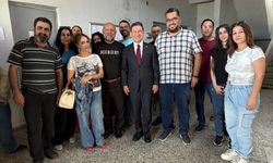 Başkan Aras, Suriye ziyaretinde Bayır-Bucak Türkmenleri ile bir araya geldi