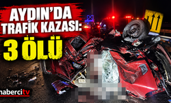 Aydın’da trafik kazası: 3 ölü
