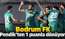 Bodrum FK Pendik’ten 1 puanla dönüyor