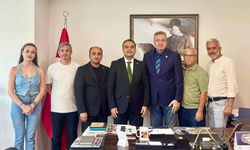 Menteşe Kaymakamı Budan’dan Muğla Büyükşehir Gazeteciler Cemiyeti’ne ziyaret