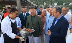 Bodrum sahilinde Çorum lezzetleri şöleni yaşandı