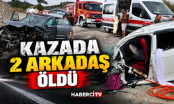 Denizli'de feci kaza: 2 arkadaş hayatını kaybetti