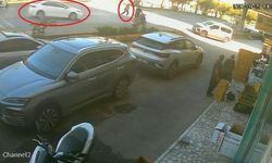 3 kişinin yaralandığı kazada parçalanan otomobilin direksiyonundan yürüyerek indi