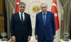 Cumhurbaşkanı Erdoğan, Cemil Tugay’ı Külliye’de kabul etti