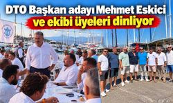 DTO Başkan adayı Mehmet Eskici ve ekibi üyeleri dinliyor