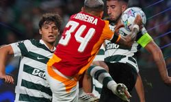 İlk yarı karşılıklı gollerle sona erdi: Sporting 1-1 Galatasaray