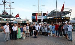 Marmaris’te gazilere tekne turu