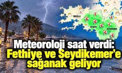 Yağışlı hava geliyor: Fethiye ve Seydikemer için gece saatlerine dikkat