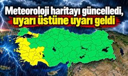 Meteoroloji haritayı güncelledi, Muğla için kuvvetli yağış uyarısı