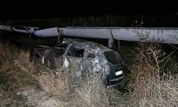 Takla atan otomobilden fırlayan şahıs hayatını kaybetti
