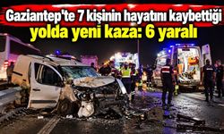 7 kişinin öldüğü yolda ikinci kaza: 6 yaralı