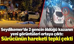 2 gencin öldüğü kazanın yeni görüntüleri ortaya çıktı: Sürücünün hareketi tepki çekti