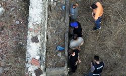 Kaçak kazıya suçüstü: 5 şüpheli tutuklandı