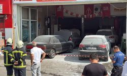 LPG Dönüşüm istasyonunda patlama:5 Yaralı