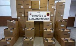 Durdurulan araçtan 630 bin kaçak makaron çıktı